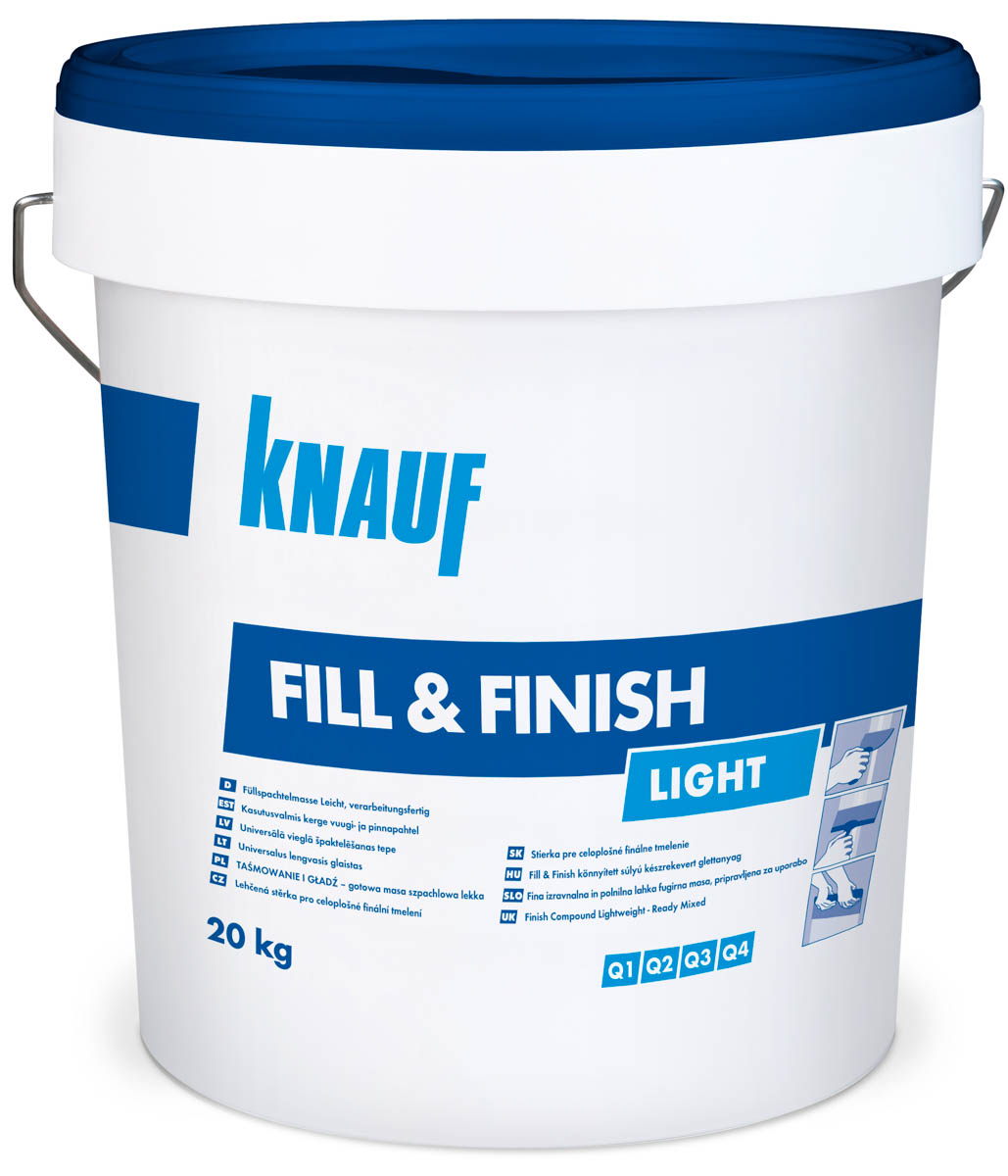 Knauf TB Sheetrock Fill&Finish Light 20kg blauer Deckel | waessa-schuster